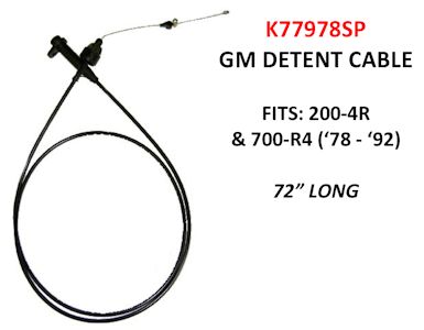 GM DETENT CABLE (700), 72